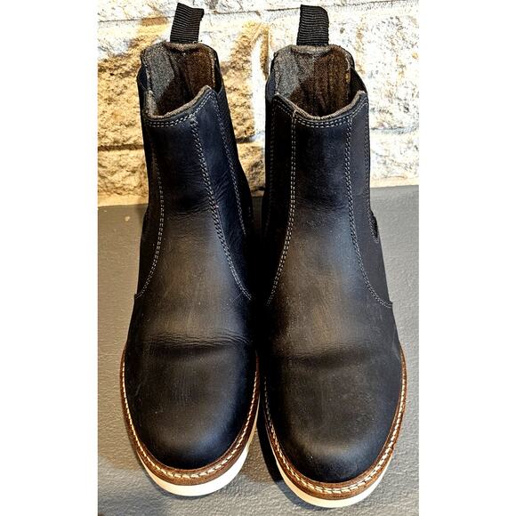 Alpine Design Ortholite, Black , Stitch Trim Leather Chelsea Boot, Womans Sz 8.5 - Picture 6 of 9